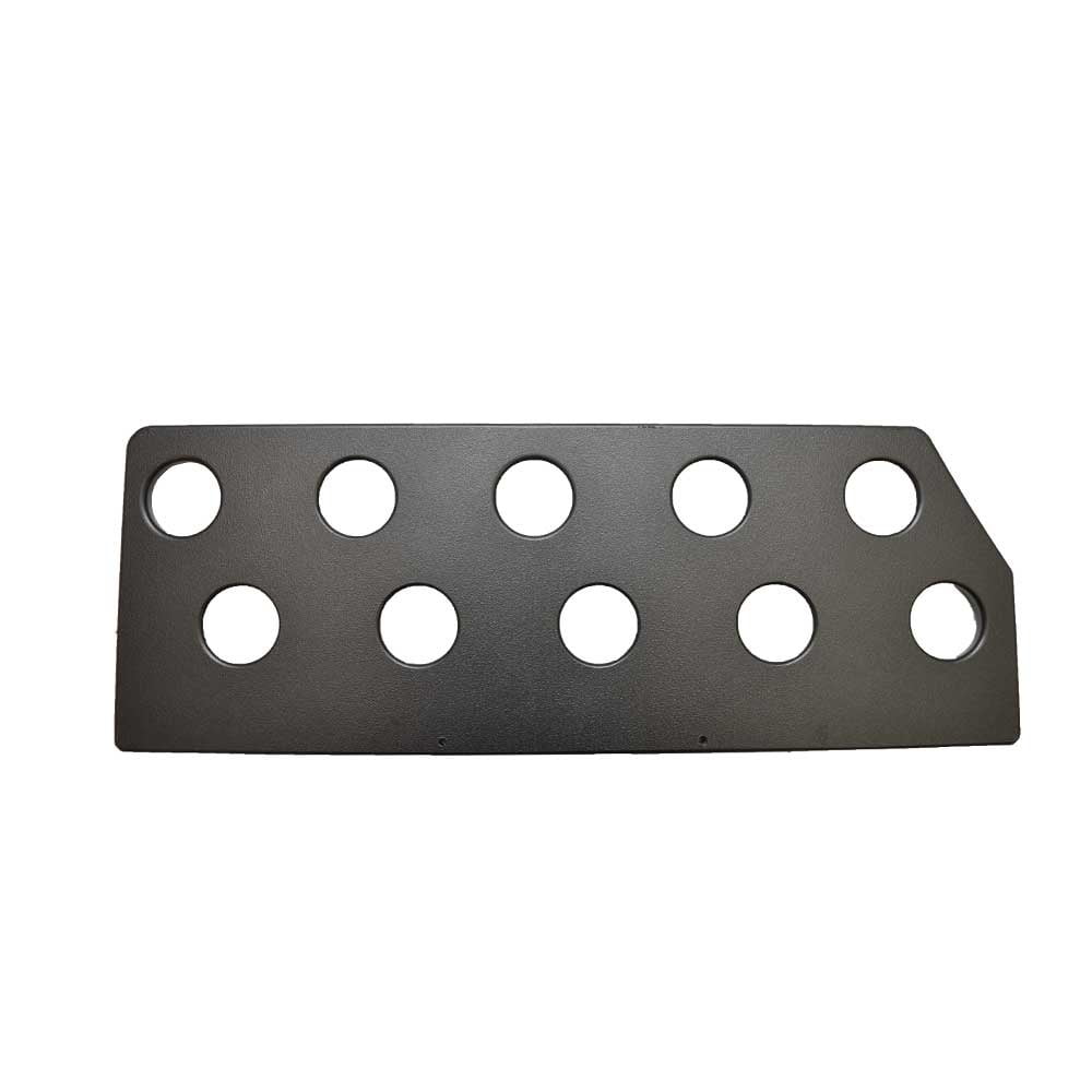 Tracker Boat Fishing Rod Holder 186304 | 10 Slot Black Starboard