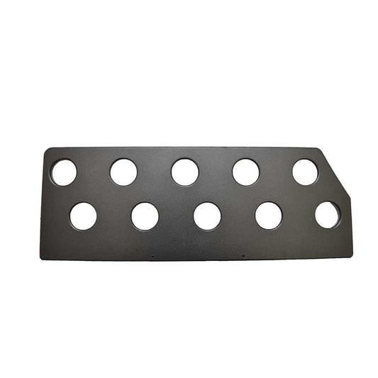 Tracker Boat Fishing Rod Holder 186304 | 10 Slot Black Starboard