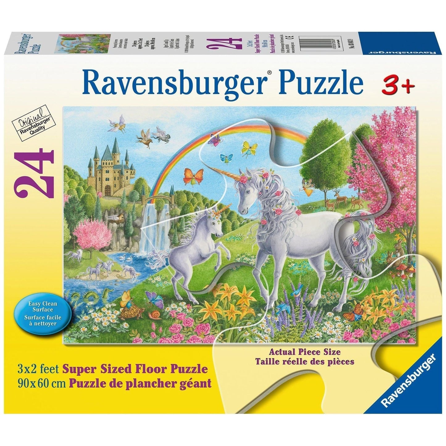 Ravensburger Floor Puzzle 24 Piece Prancing Unicorns