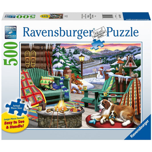 Ravensburger 500 Piece Puzzle Large Format Apres All Day