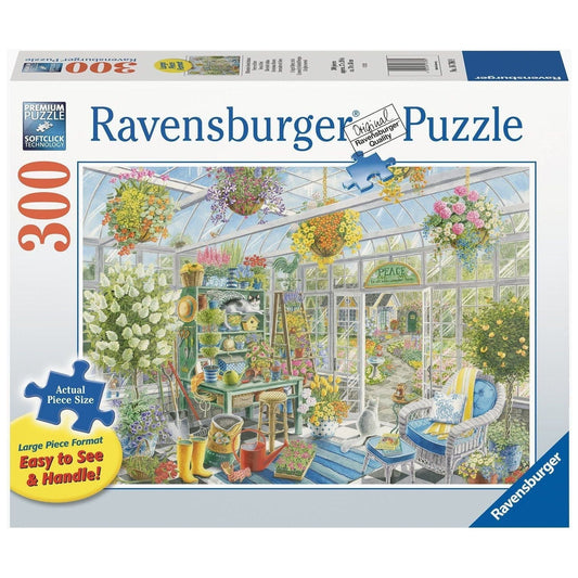 Ravensburger 300 Piece Puzzle Large Format Greenhouse Heaven