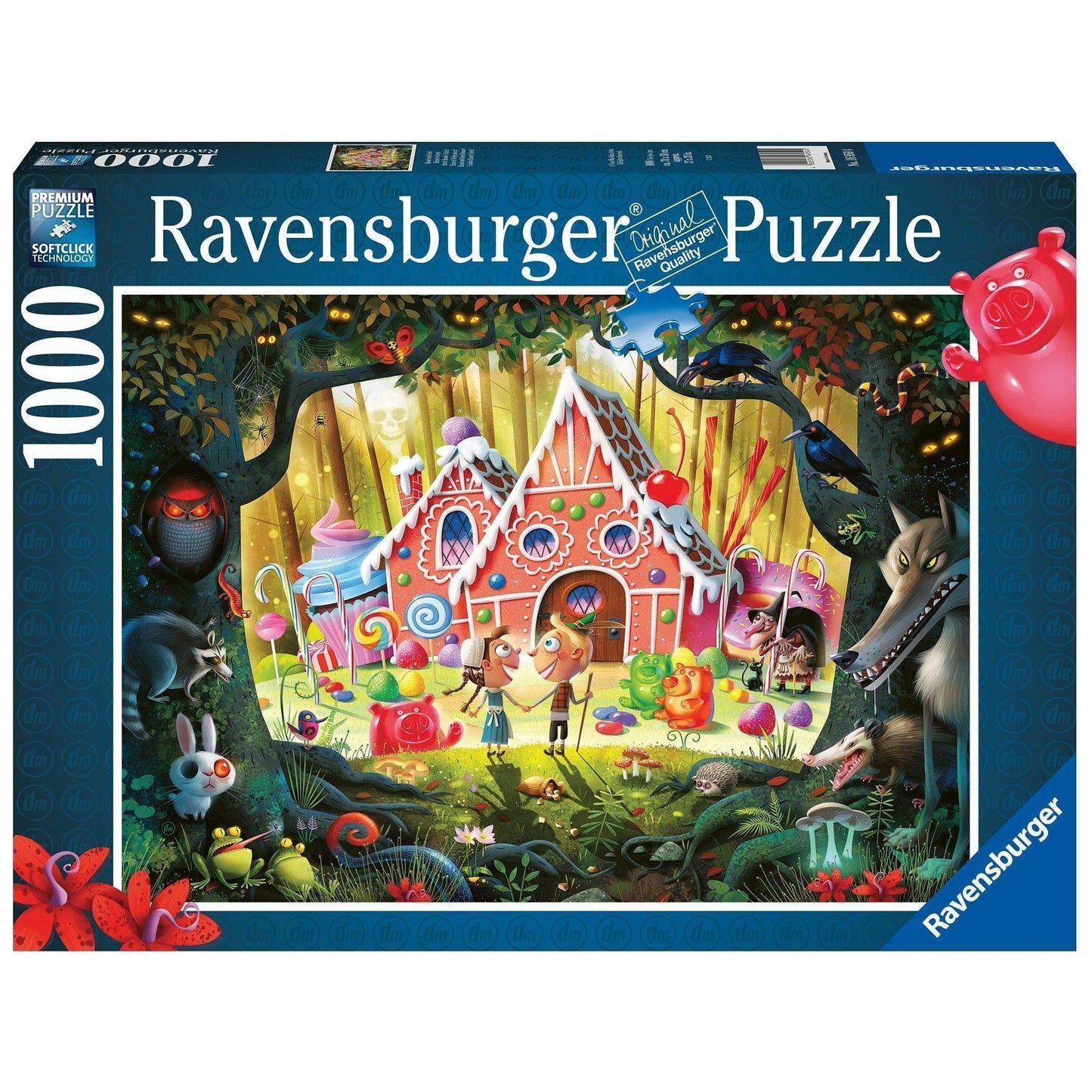 Ravensburger 1000 Piece Puzzle Hansel and Gretel Beware!