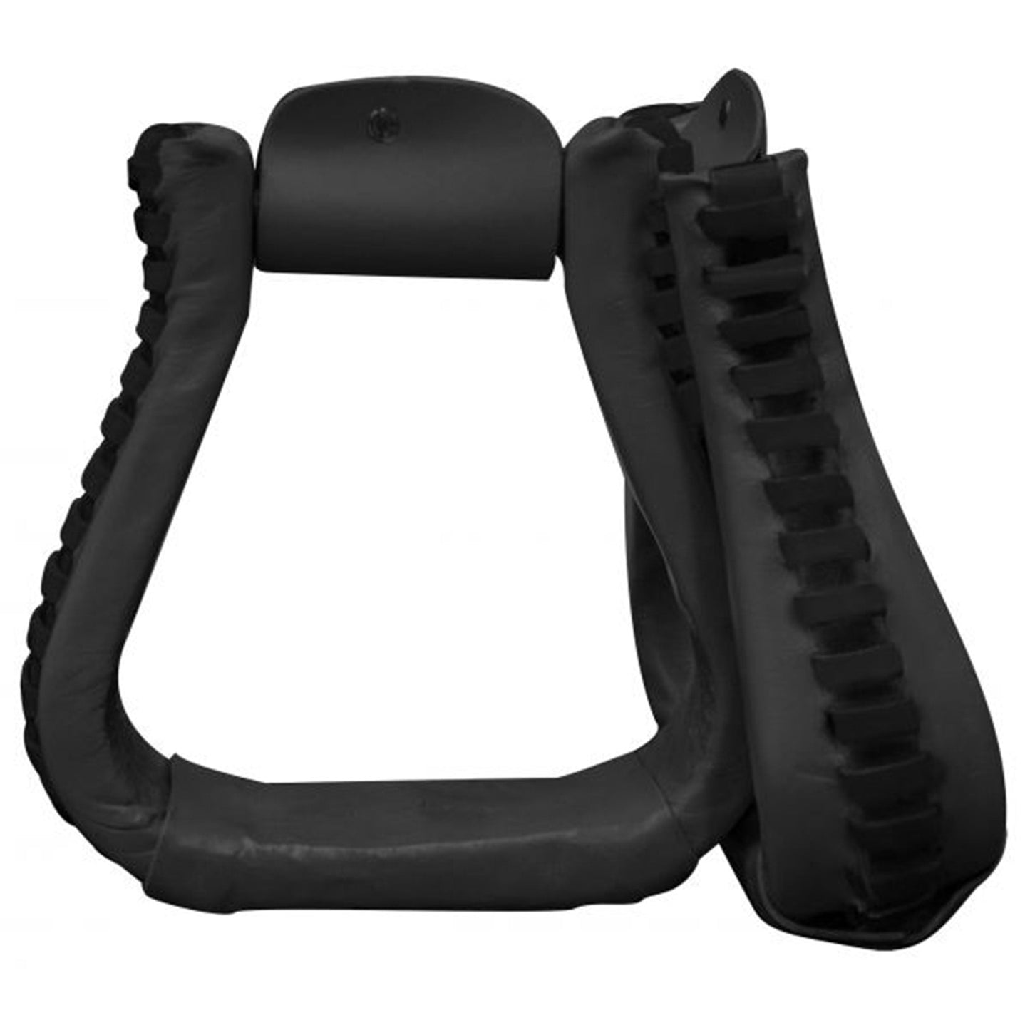 Showman Leather Cover Stirrup