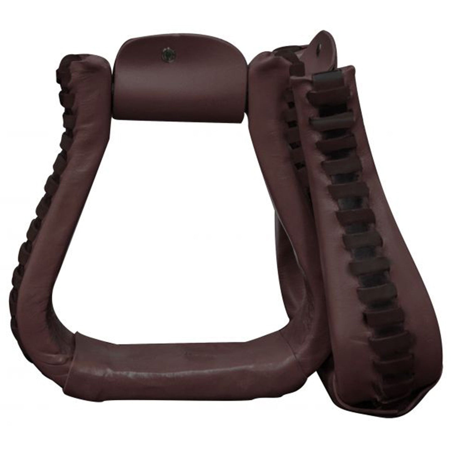 Showman Leather Cover Stirrup
