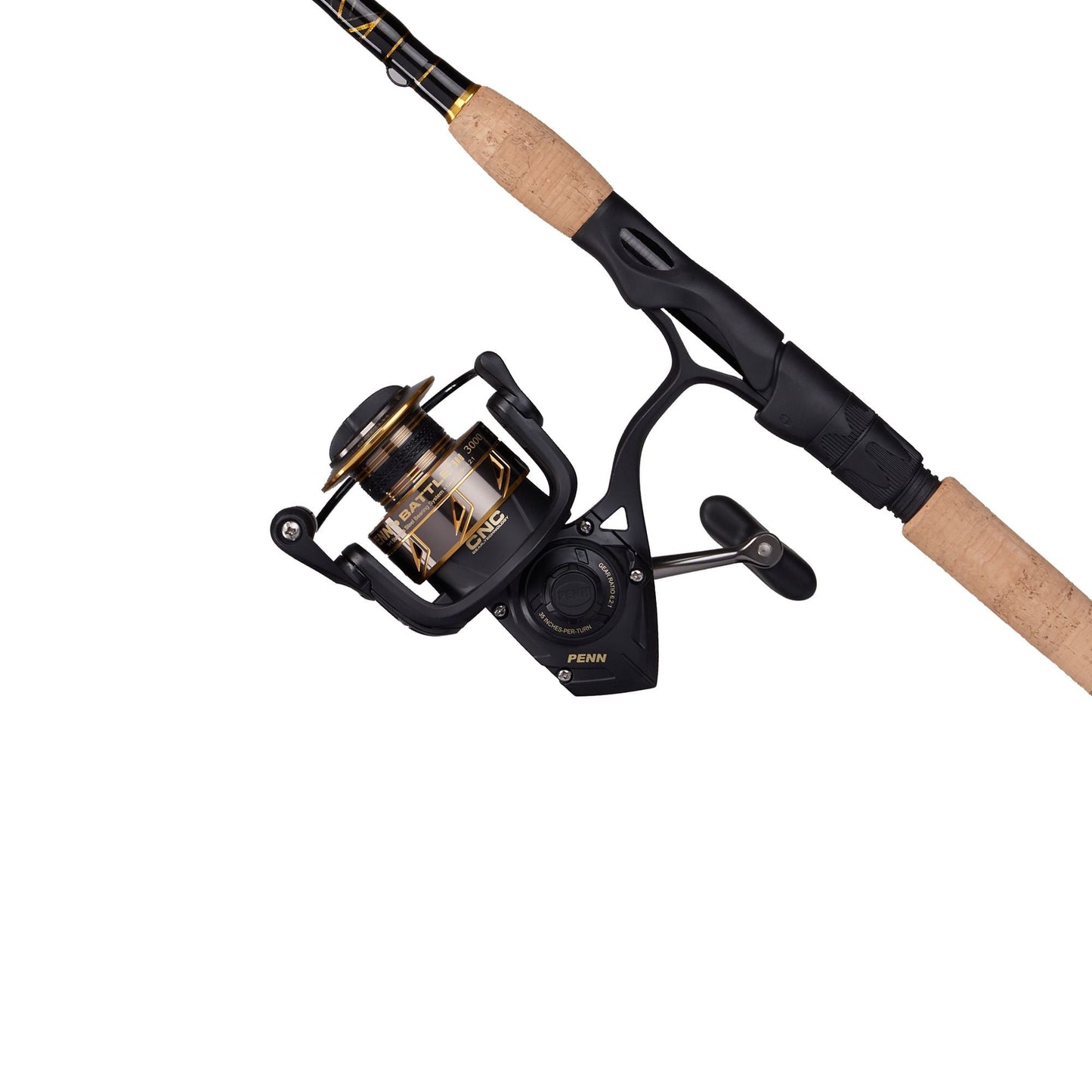 PENN 7¡¯ Battle III Fishing Rod and Reel Spinning Combo