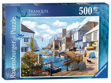 Ravensburger 14715 Tranquil Harbour 500 Piece Jigsaw Puzzle