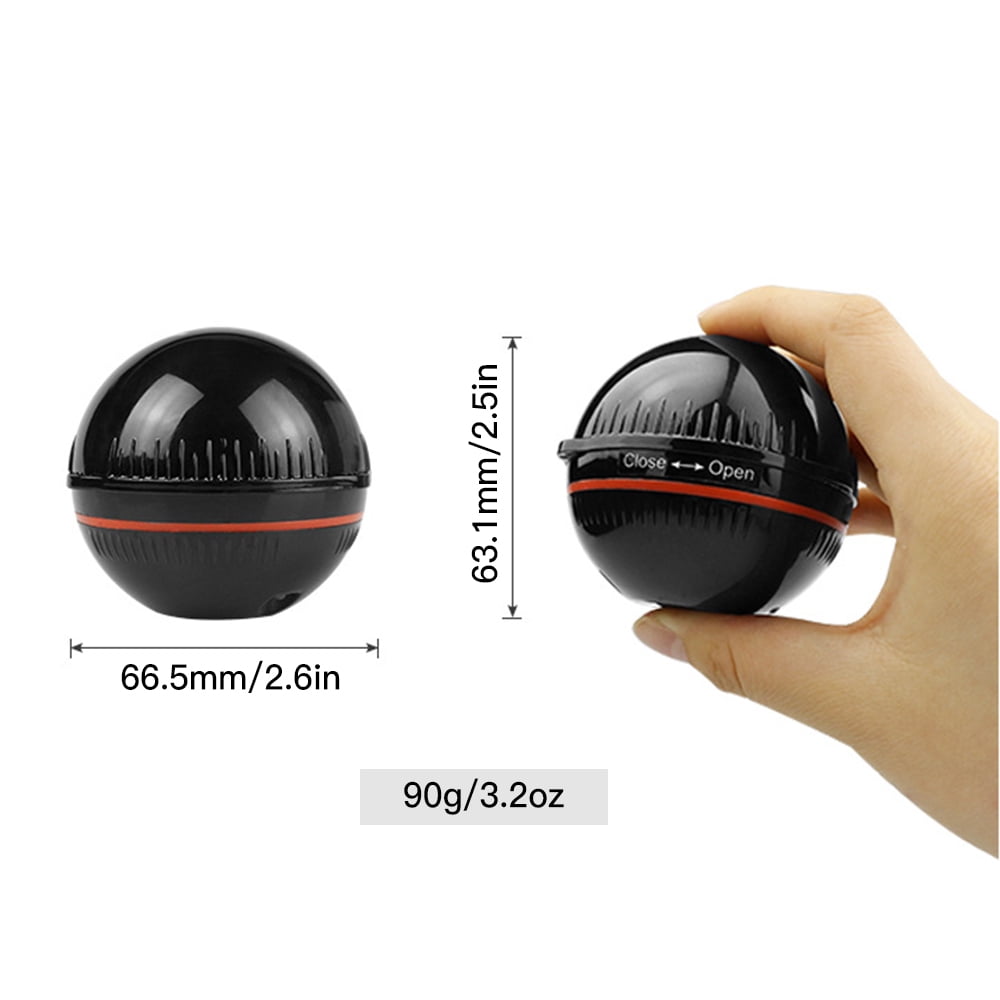 Radirus Fish Finder with APP, Portable Fish Detector for Kayak Boat Ice Fishing, Night Fishing Tool