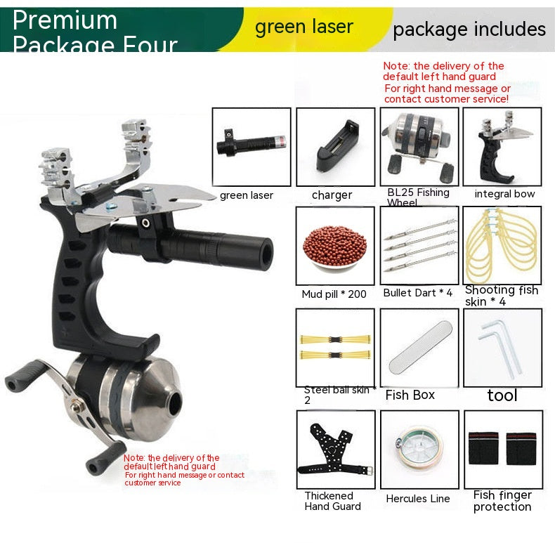 Fish Shooter Infrared Slingshot Fishing Suit GND Products