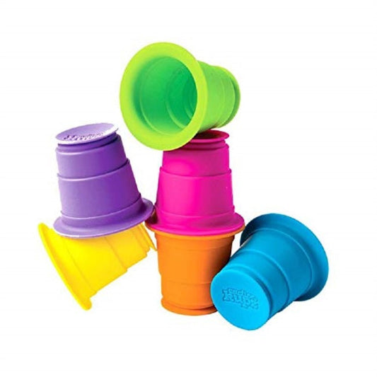 Fat Brain Toys Suction Kupz, Early Development Toy