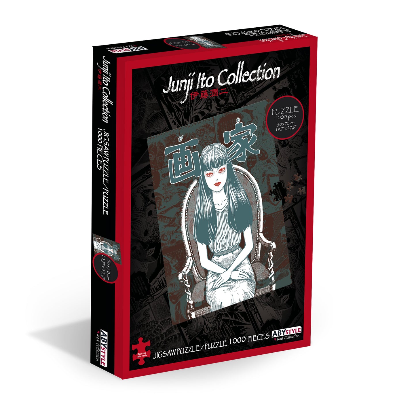 ABYstyle Junji Ito 1000 pcs Tomie Jigsaw Puzzle Bundle Ideal Gift for Anime