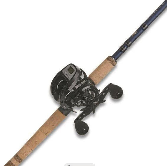 Abu Garcia Max DLC Toro Fenwick Eagle Trolling Combo with Berkley Flicker Shad Kit 7'10' M
