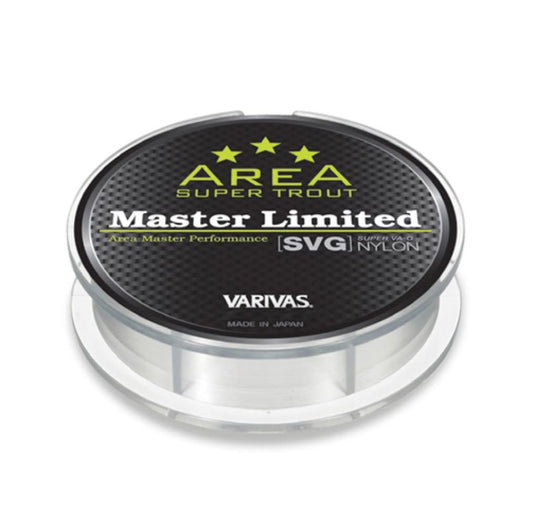 MORRIS VARIVAS Trout Area Master Limited SVG Nylon 150m #0.4 2.5lb Natural NEW