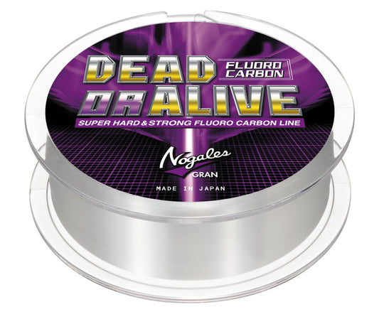 MORRIS VARIVAS Fluorocarbon Line DEAD OR ALIVE 150m 6lb Clear Fishing Line NEW