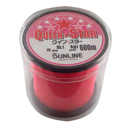 SUNLINE Queen Star Nylon Line 600m #18 80lb Pink Saltwater Fishing Line NEW