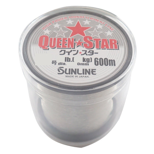 SUNLINE Queen Star Nylon 600m #30 130lb Clear Fishing Line ‎43211-8238 NEW