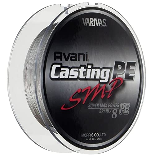 Varivas Avani Casting Pe Line Smp Super Max Power #4 Max 70Lb 600M Braided x 8