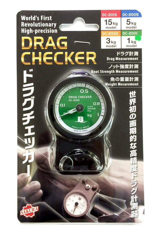 BOUZ Drag Checker Measurement 1kg DC2001 Knot Strength Fishing SakuraiTsurigyogu