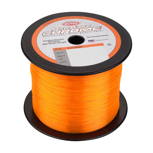 Berkley ProSpec Chrome, Blaze Orange, 16lb 7.2kg Fishing Line