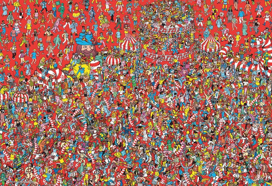 Beverly Jigsaw Puzzle L74-174 Where's Wally? Anniversary Ball For Japan (150 L-Pieces) Puzzle Game