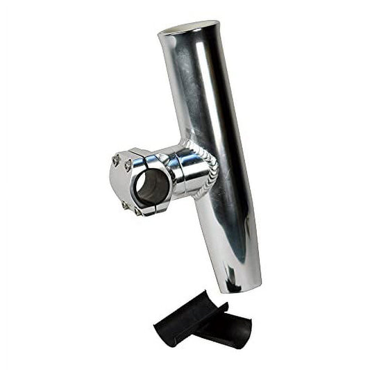 CE Smith 53772 C.e. Smith Adjustable Mid Mount Rod Holder Aluminum 1.66' Or 1-1/2' W/sleeve & Hex Key
