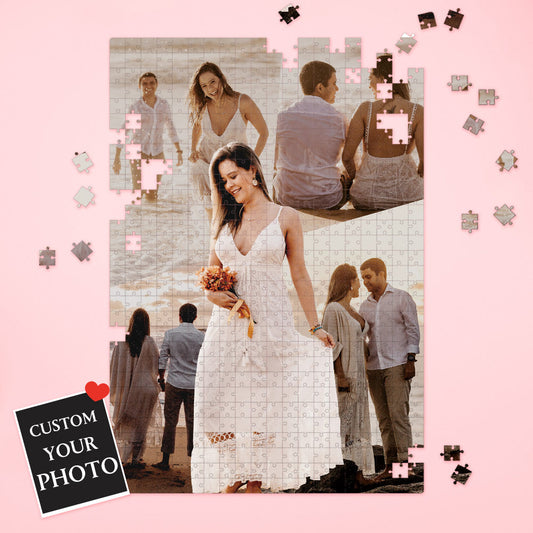 Custom Photo Puzzle Personaliszed Valentines Puzzle Gift