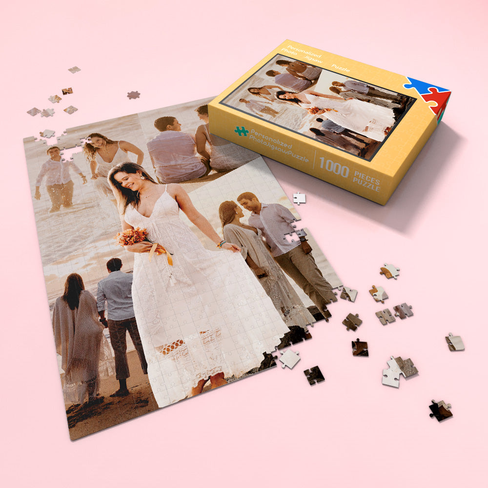 Custom Photo Puzzle Personaliszed Valentines Puzzle Gift