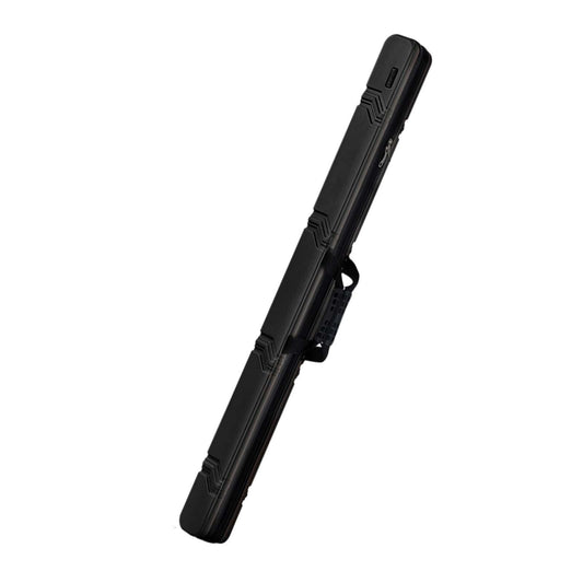 Colaxi Fishing Pole Case Fishing Rod Carrier Case Fishing Gear Storage Bag Waterproof Portable Protector Fishing Rod Storage Holder Black