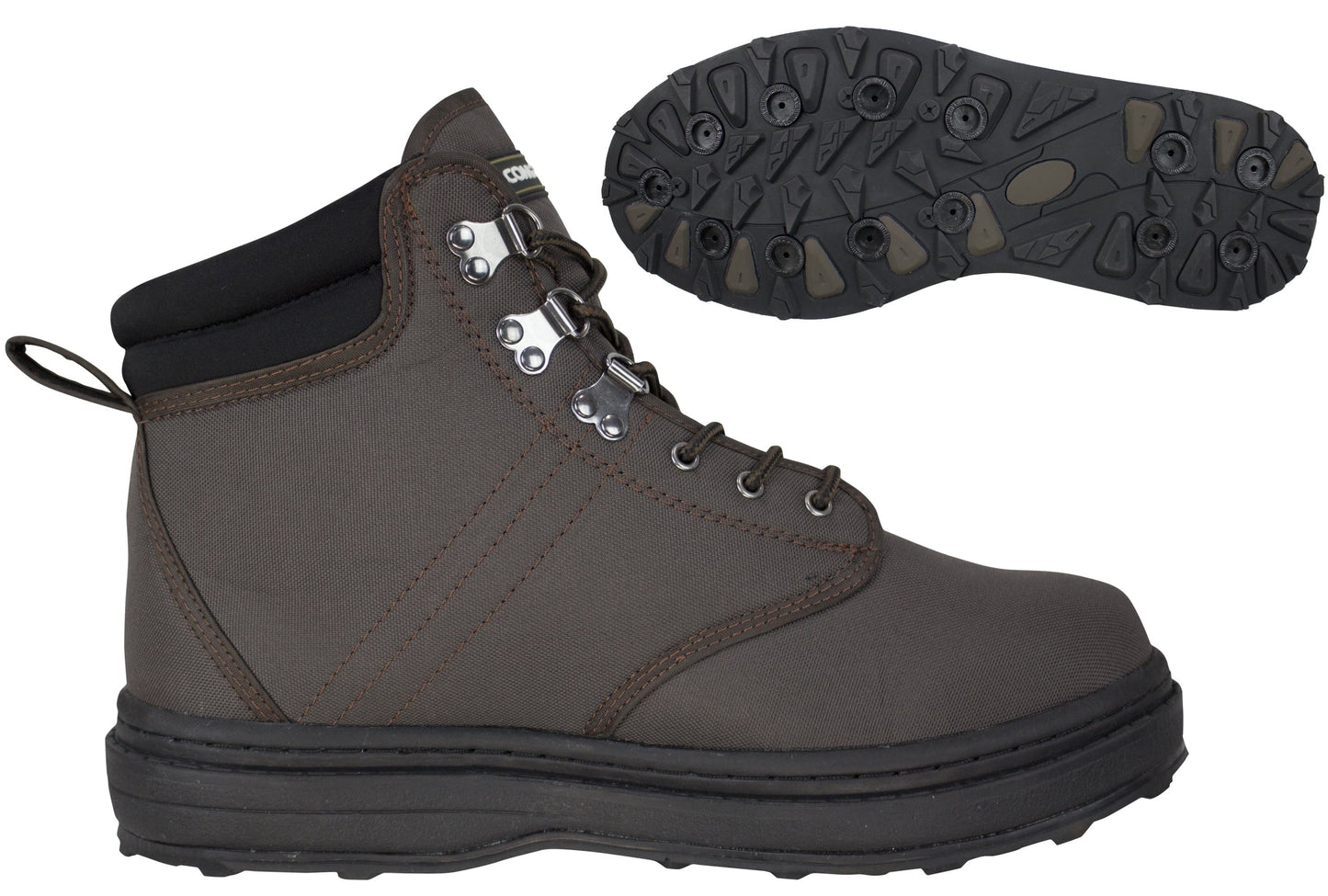 Compass 360 by SJK Stillwater II? Cleated Wading Shoes 13 Dark Brown
