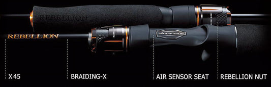 Daiwa Health Development Rebellion Casting Rod REBELLION 731HFB 7 Ft. 3 In.