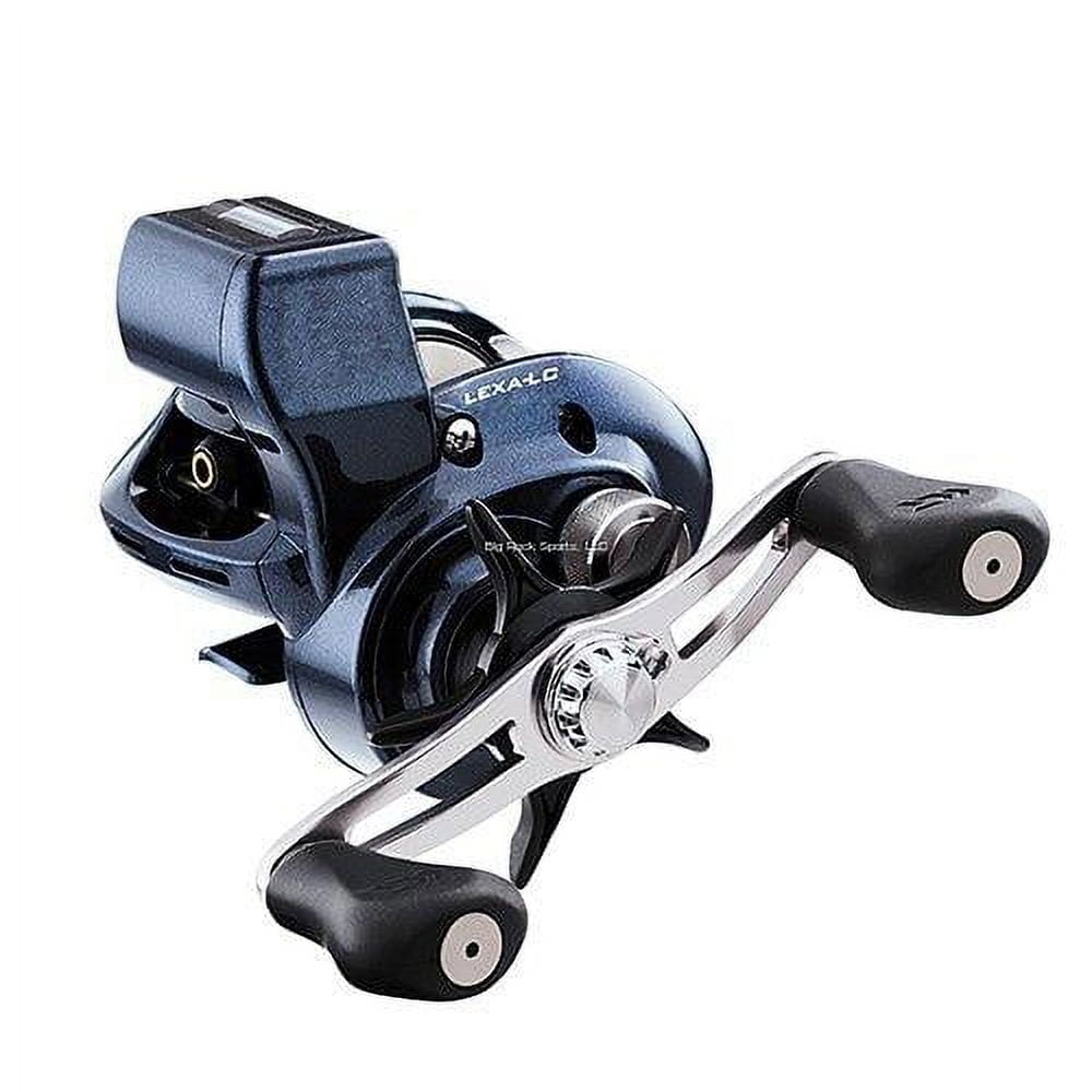 Daiwa Lexa-LC 6.3:1 Line Counter Baitcast Left Hand Fishing Reel - Lexa-LC300HL