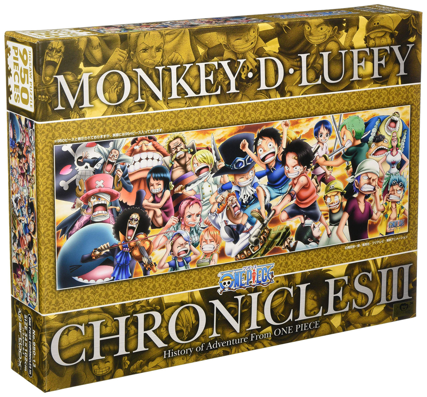 Ensky 950 Piece Jigsaw Puzzle One Piece Chronicles Iii (34X102Cm) 950-13