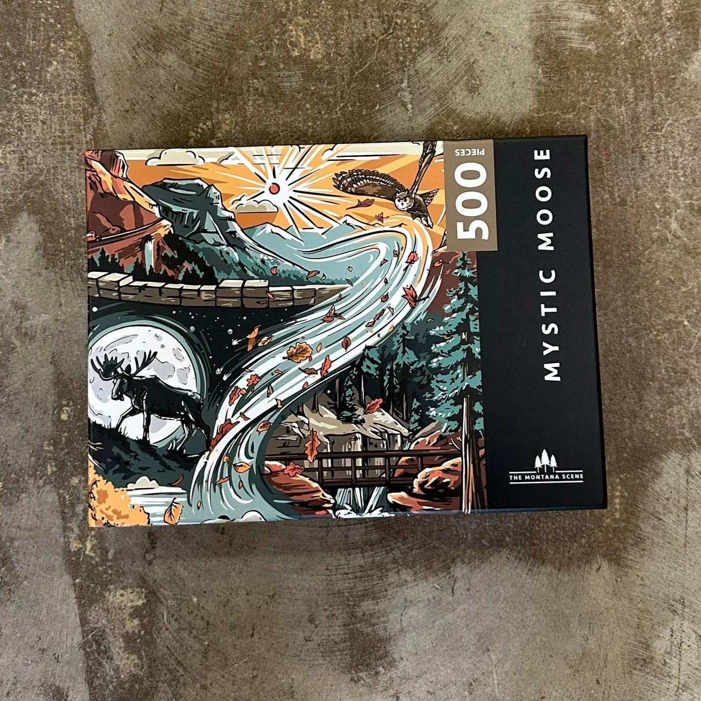 Puzzle/Mystic Moose- 500 Piece