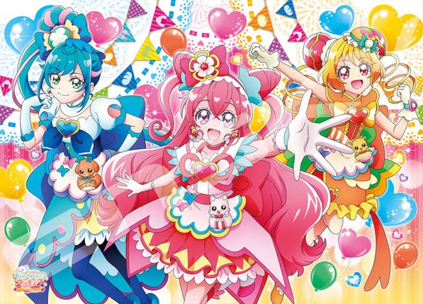 ENSKY 300-L572 Jigsaw Puzzle Delicious Party Pretty Cure Let'S Party 300 L-Pieces