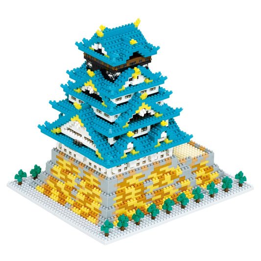 KAWADA Nb-049 Nanoblock Osaka Castle Deluxe Edition