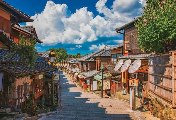 Beverly 1000 Piece Jigsaw Puzzle Summer Sky Ninenzaka Made In Japan 49X72Cm 1000-030