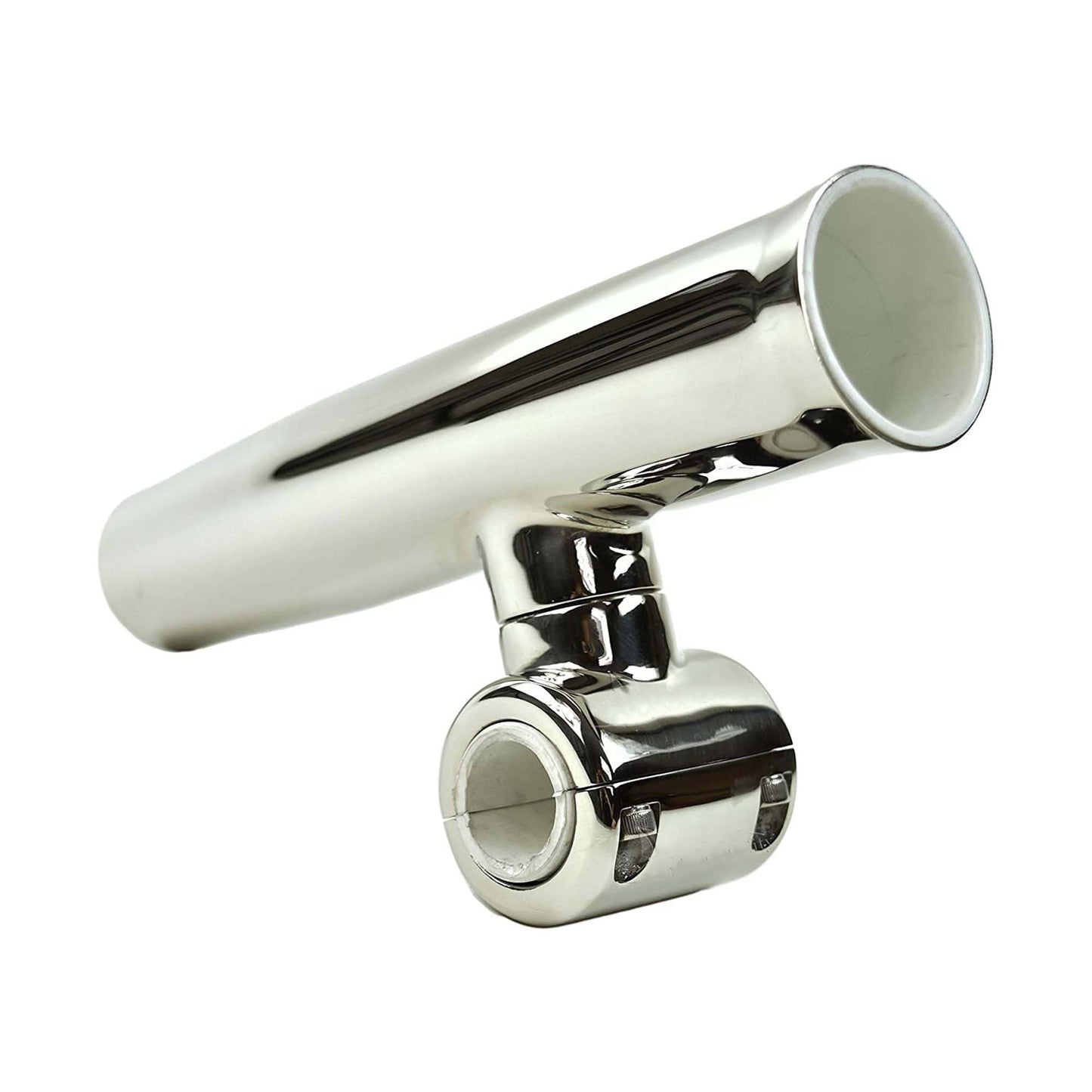 Marine City Heavy-Duty Strong Clamp-on Adjustable Fishing Rod Holder for 7/8 Inches and 1 Inches Rails1pcs