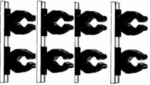 Moeller Fishing Rod Holder Set 091025-10