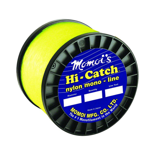 Momoi Hi-Catch 12Lb 5800Yds Fl Yellow 1Lb Mono, 20121