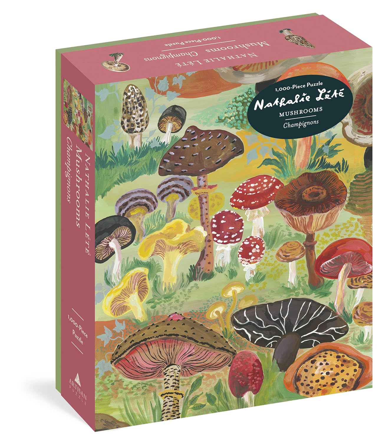 {Workman Publishing} Nathalie Lété Jigsaw Puzzle :: 1,000 Piece :: Mushrooms
