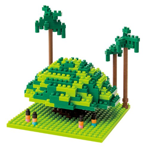 KAWADA Nbh-006 Nanoblock Big Tree