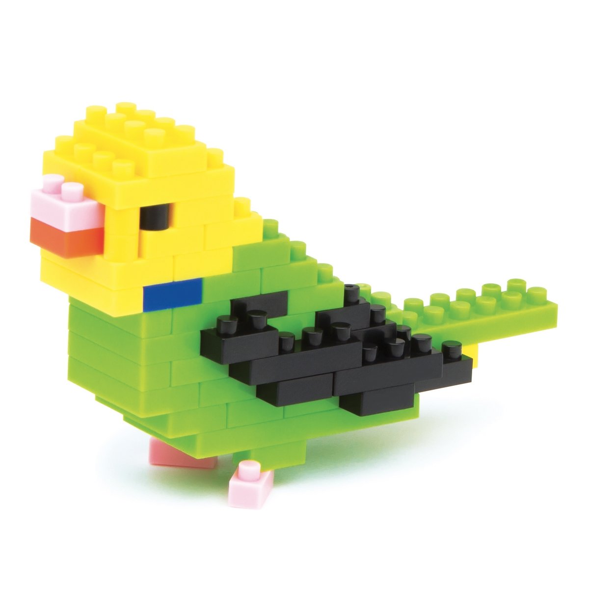 KAWADA Nbc-093 Nanoblock Budgerigar Green Oparin