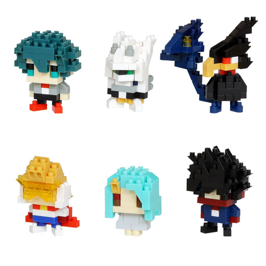 Nanoblock Mini Nano My Hero Academia Vol.3 (Box) Nbmc_42S 1Box = 6 Pieces, 6 Types In Total