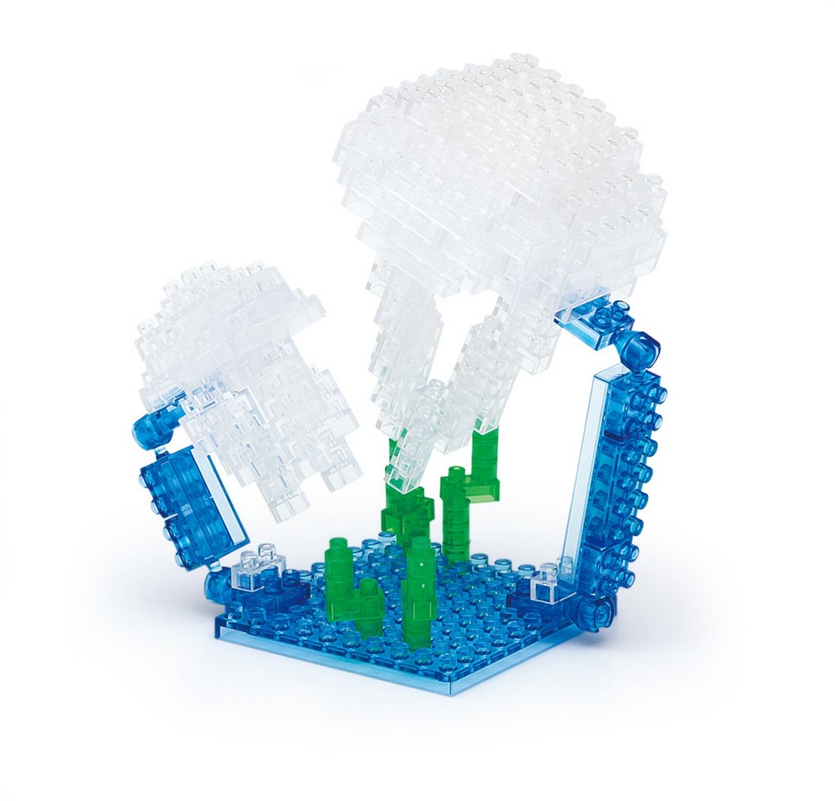 KAWADA Nbc-087 Nanoblock Moon Jellyfish