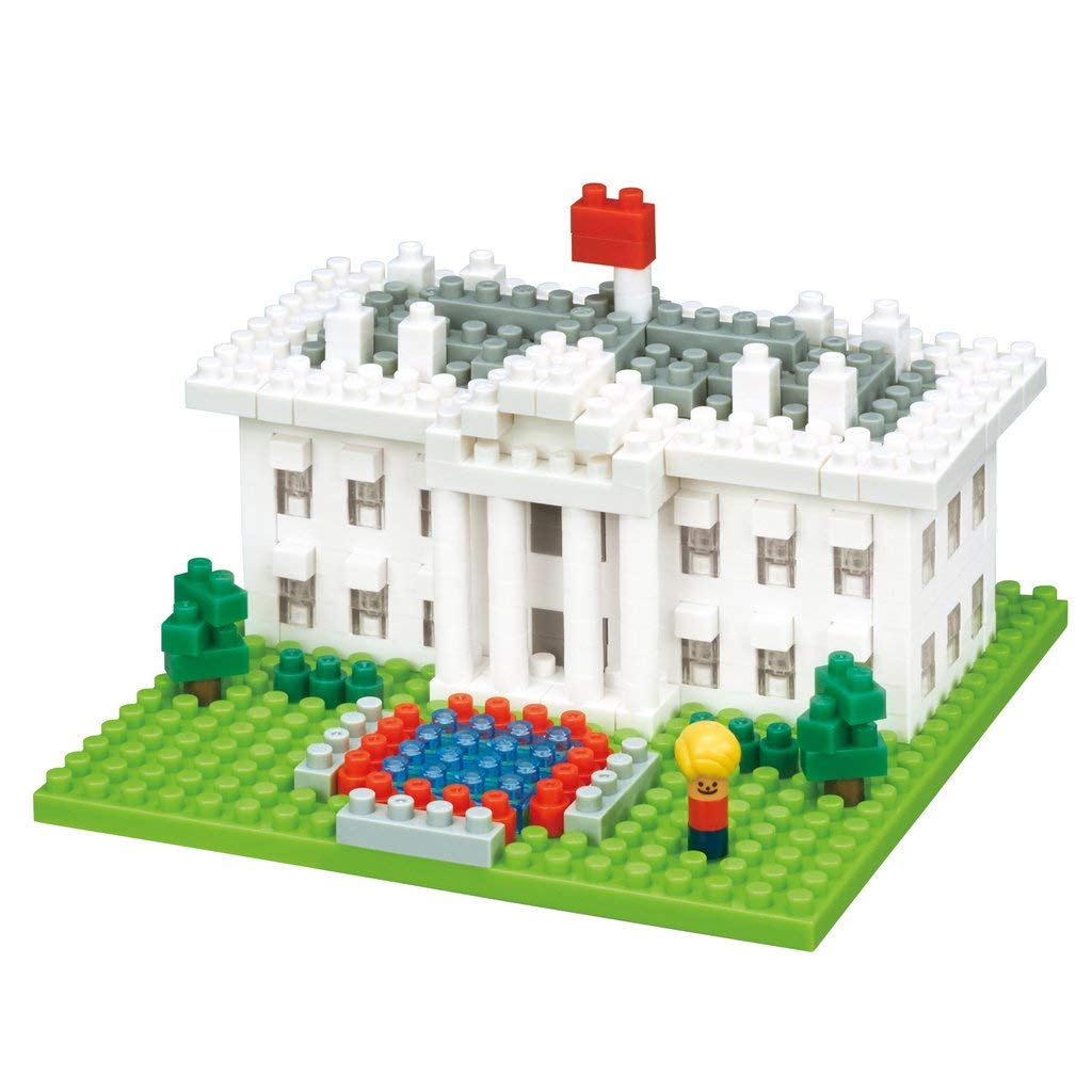 KAWADA Nbh-144 Nanoblock The White House