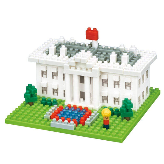 KAWADA Nbh-144 Nanoblock The White House