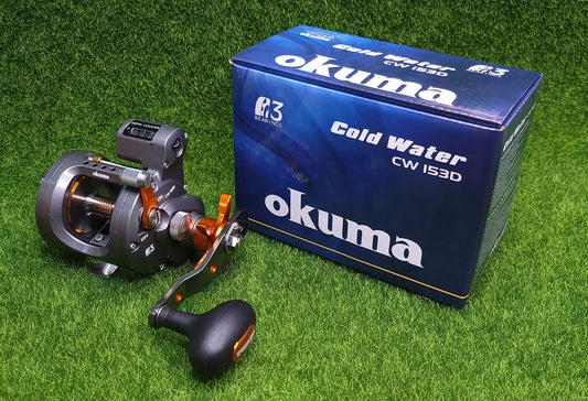 Okuma Cold Water Line Counter 5.1:1 Conventional Reel, Right Hand - CW-153D