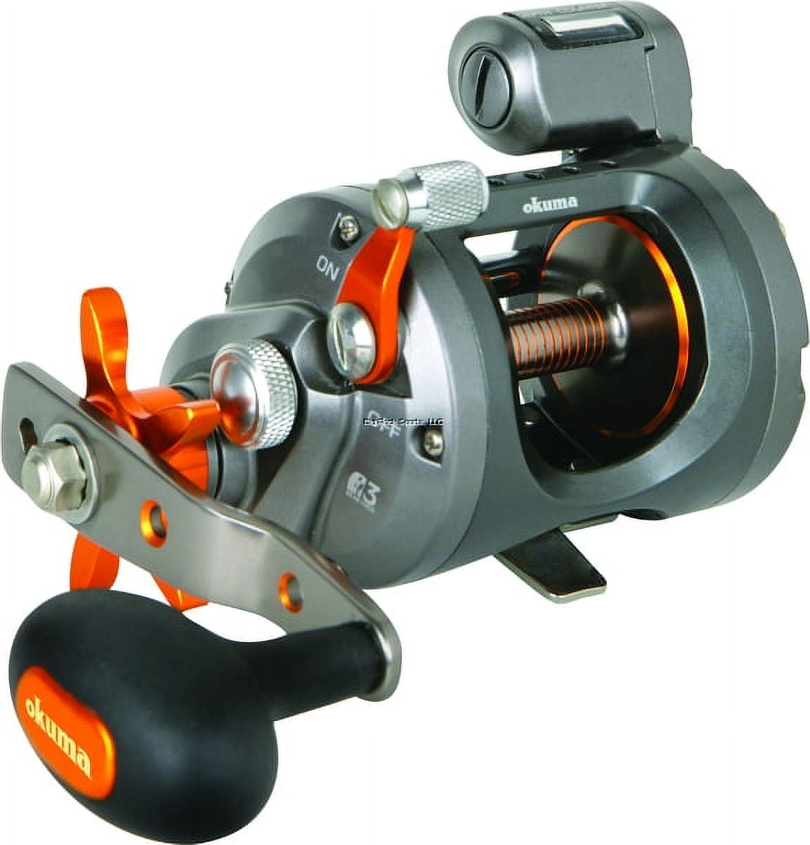 Okuma Cold Water Wire Line Star Drag 4.2:1 Conventional Fishing Reel (Left Handed) - CW-303DLX