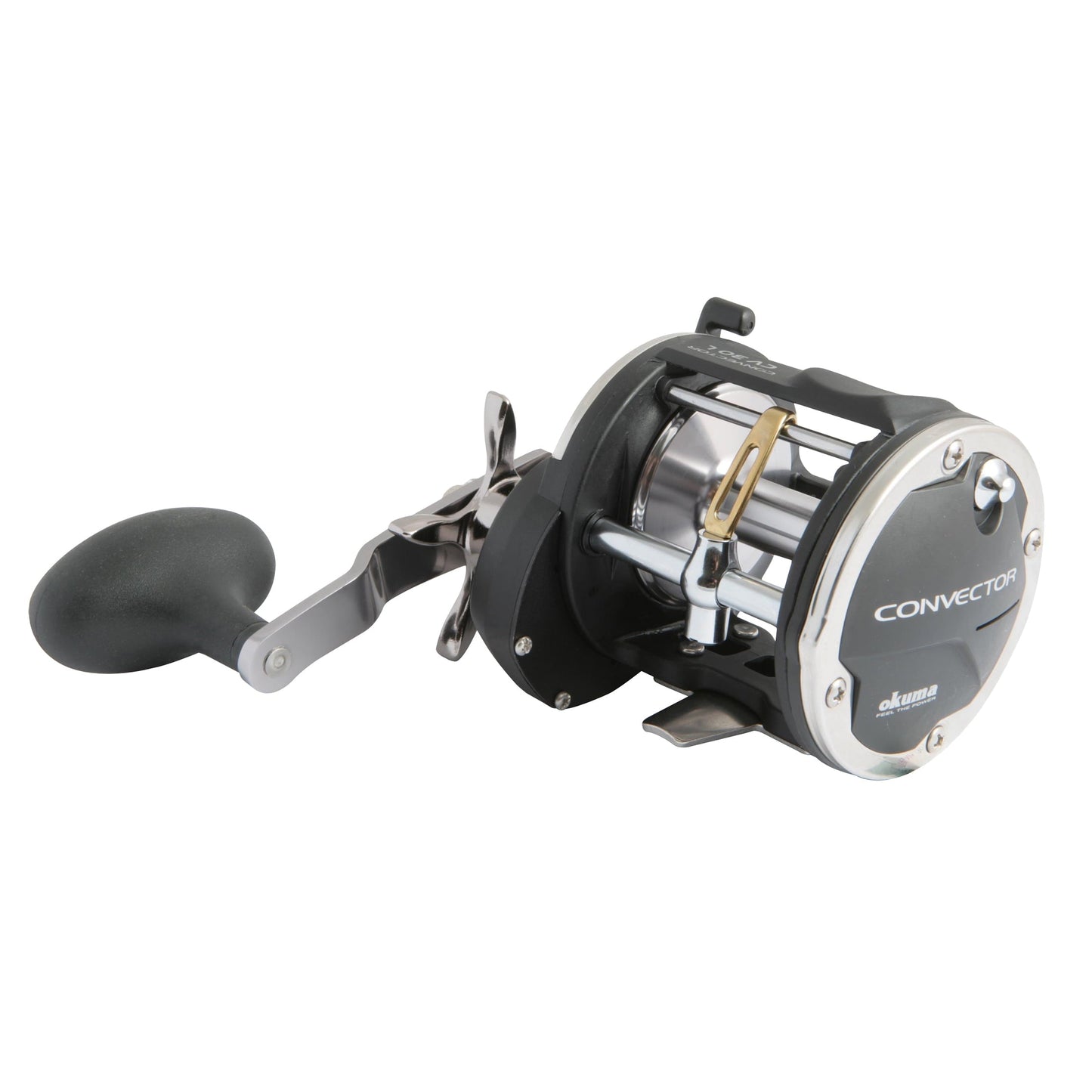 Okuma Fishing Tackle Convector Levelwind Trolling Reel, 4.0 1, 2BB+1RB, 400/80 B