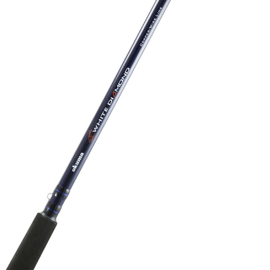 Okuma White Diamond 8 ft.6in Downrigger Rod Two-Piece