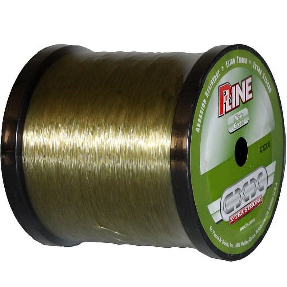 P-Line CXXG-10 CXX X-Tra Strong Mono Service Spool 3000Yds Moss